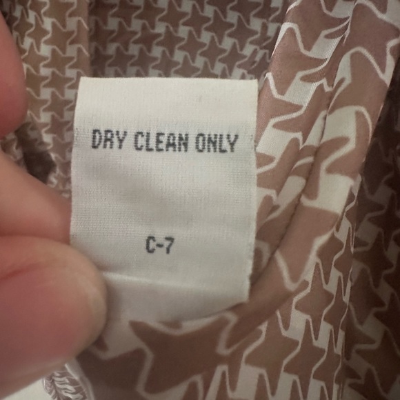 Tulle,tan pea coat size 6 - Picture 4 of 5